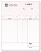 13151G, Laser Service Invoice Parchment
