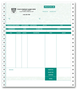 Continuous Inventory Invoice for One-Write Plus - Parchment