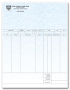 General Laser Invoice - Parchment