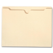  Top Tab Manila Pocket Folder - 11 pt, 1 1/2" expansion