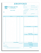 Laser Job Invoice