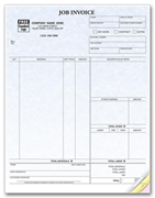 Laser Job Invoice - Parchment