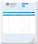 Continuous Product Invoice - Parchment, 3-Part