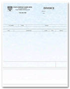 Laser Service Invoice - Parchment