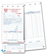 Carbon Copy Lay-Away Forms