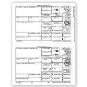 Laser 1099-R Tax Forms - Recipient Copy B