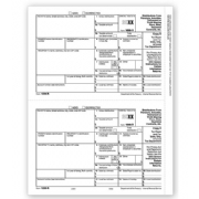 Laser 1099-R Tax Forms - Payer/State/City/Local Copy D