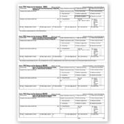 4-Up Laser W-2 Tax Forms - Horizontal Format