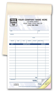 Medium Colored Sales Books