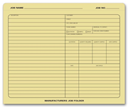 Manufacturing Job Folders
