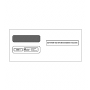 Laser W-2 Tax Envelopes - Double-Window 