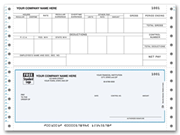 Pin Feed Payroll Check