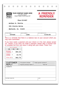 Past Due Notices System With Finance Charge
