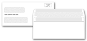 Confidential Self-Seal Two Window Envelopes