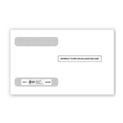 W-2 Tax Envelopes - Double-Window - Horizontal, 4-Up