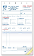 Pool / Spa Field Tickets