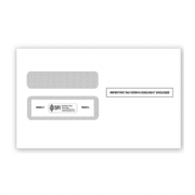 W-2 Tax Envelopes - Double-Window, Self-Seal
