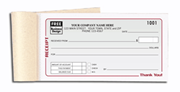 Pocket Sized Receipt Books