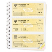 Custom Receipt Book- Spiral Bound - Thank You