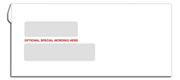 Confidential Two Window Envelopes - Classic Collection - Plain