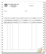 General Continuous Invoice