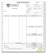 Continuous Job Invoice